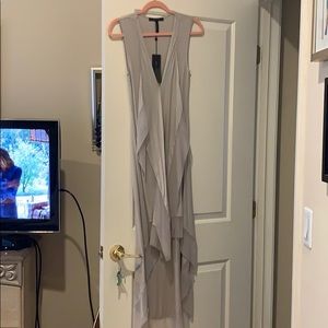 Grey High Low Dress
